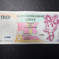 Banconota di Paperina 10 Fantastiliardi