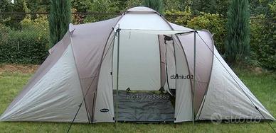tenda 2 stanze con ingesso 4 persone