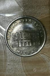 Medaglia commemorativa teatro alla scala G. Verdi