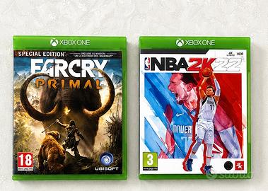 Xbox one - Far cry primal special edition+NBA 2k22