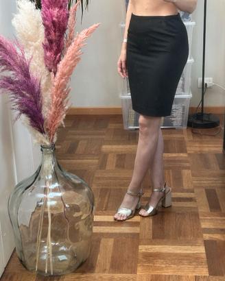 Benetton Gonna a Tubino - Nero