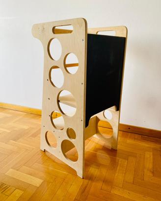 Torretta Montessori 3in1 in legno