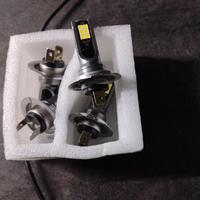 4 lampadine fari a led H7 