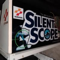 Testata cabinato SILENT SCOPE Konami