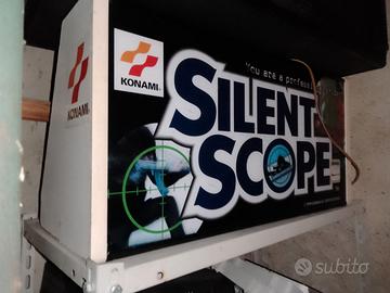 Testata cabinato SILENT SCOPE Konami