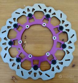 Disco freno anteriore motard ktm 320 new viola sx