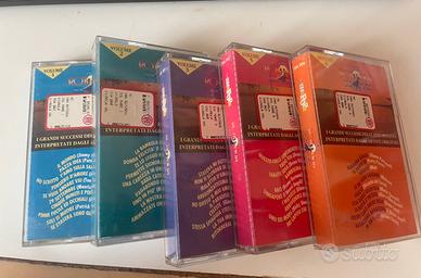 5 musicassette Una rotonda sul mare