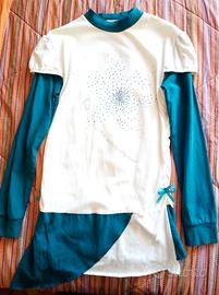 Completo a maniche lunghe da bambina