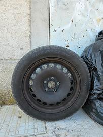 Cerchi in acciaio 5 fori per VW Golf 7/8