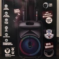 Cassa Amplificatore Bontempi Karaoke 2 Microfoni