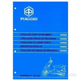 Catalogo ricambi Piaggio Skipper 125 e 150 4T