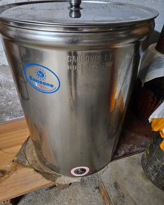 fusto acciaio inox