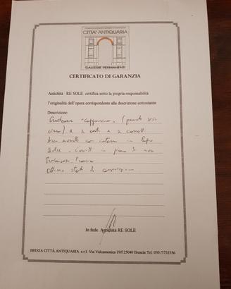 Credenza cappuccina