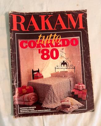 Rivista RAKAM Gennaio 1980 Tutto Corredo '80