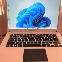 NOTEBOOK 14" MOROTRON 4Gb/64Gb Bianco Aziendale