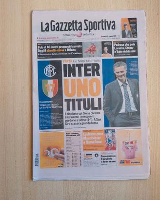 Giornale Scudetto Inter 17 Maggio 2009