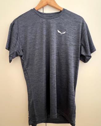 T-shirt tecnica SALEWA tg.S grigia ed originale