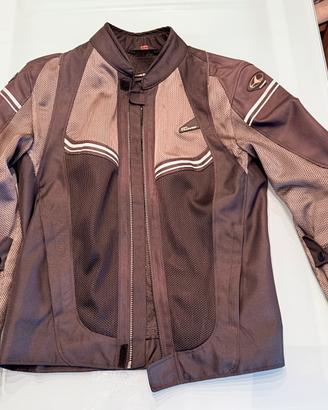 Giacca Moto Traforata Clover