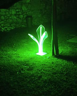 lampade da arredo in plexiglass