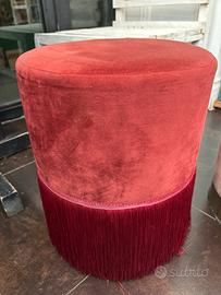 Lotto pouf velluto di design