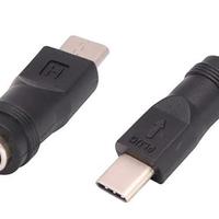 ConnettoreTipo C USB Maschio a DC 5.5x2.1mm Femmin