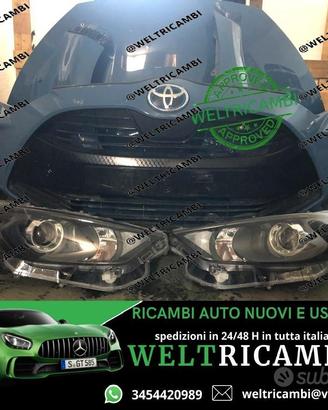 Ricambi x toyota yaris 2022