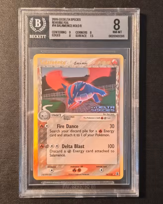 Salamence #14 Delta Species stamped - BGS 8