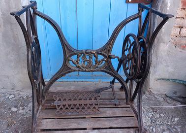 Rara base macchina da cucire ghisa STOEWER vintage