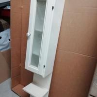 Pensile bagno arte povera Savini Due bianco decape