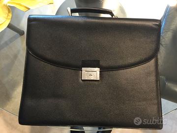 Borsa Pineider (Cartella pelle doppio scomparto)