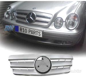 GRIGLIA MERCEDES CLK W208 COUPÈ CABRIO 96-02 CROMO