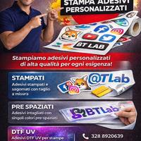 Adesivi e personalizzazioni