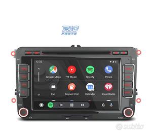 RADIO GPS ANDROID 13 PER VOLKSWAGEN VW SEAT SKODA 