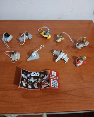 collezione sorpresine kinder star wars