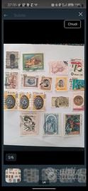 17 francobolli italiani usati del 1976