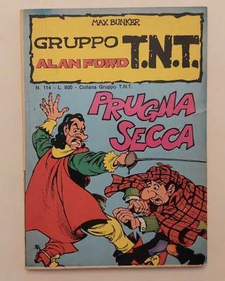 Fumetto Alan Ford Prugna secca n.114 Ed.Corno,1982