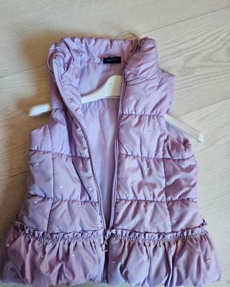 Piumino smanicato bambina Blukinds taglia 3/4 anni