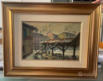 Quadro lavatoio Milano