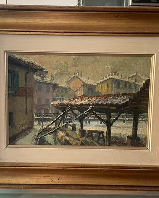 Quadro lavatoio Milano