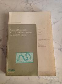 "POTERE E DEMOCRAZIA NEGLI STATI UNITI D'AMERICA "