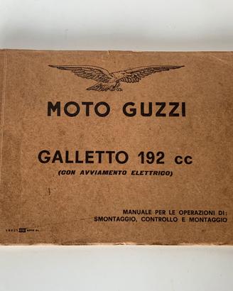 Manuale Moto Guzzi Galletto 192 cc