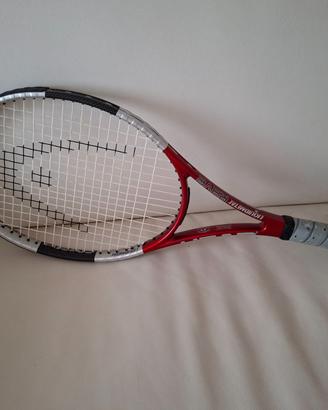 Racchetta da tennis con custodia e pantaloncino