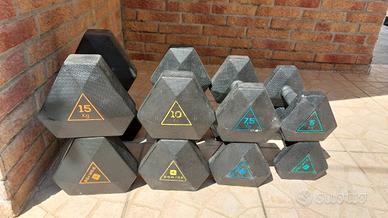 Dumbbell esagonali
