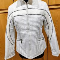 Piumino trapuntato bianco M