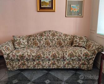 Divano in tessuto pregiato Gobelin