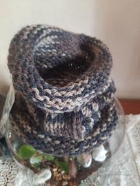 Scaldacollo uomo fatto a mano