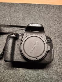 Canon EOS 700D con scatola, accessori e 2 batterie