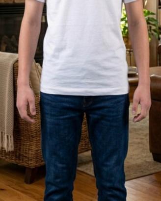 T-shirt Nike ragazzo bianca M taglia 137-147 cm