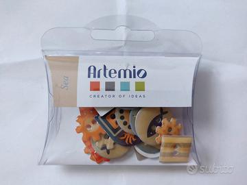 Bottoni Artemio in resina epossidica per fai da te