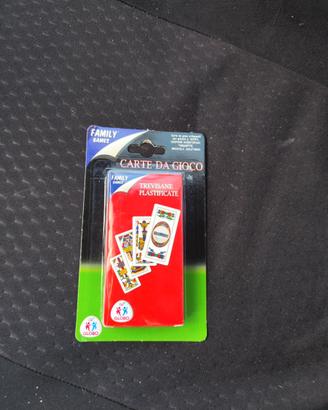 Carte da gioco da tre set trevisane ancora nuove